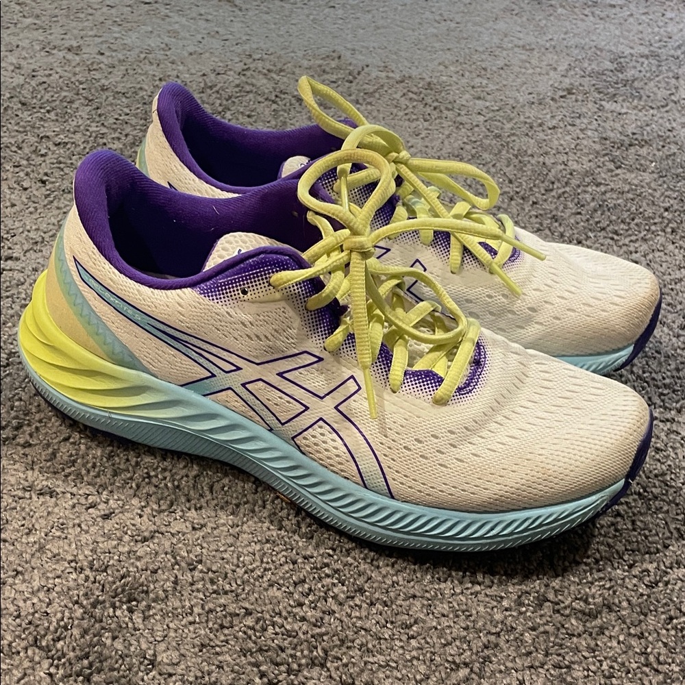 ASICS Gel Excite 8 White Women's Athletic Shoes Size 8.5 - Picture 4 of 8
